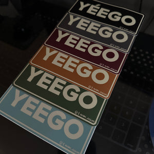 YÉEGO sticker pack