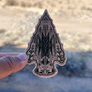 Embracing Earth's Elements Sticker (Forest Green)